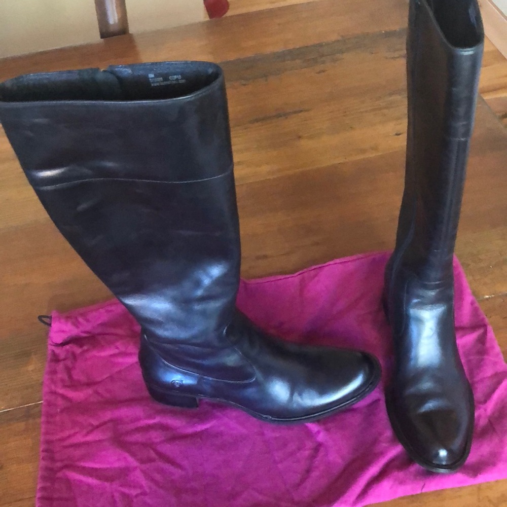 Born Black Riding Boots